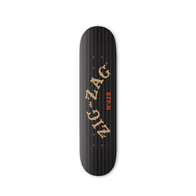 Zig Zag Skateboard - Black