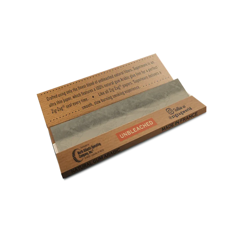 Zig Zag King Slim Unbleached