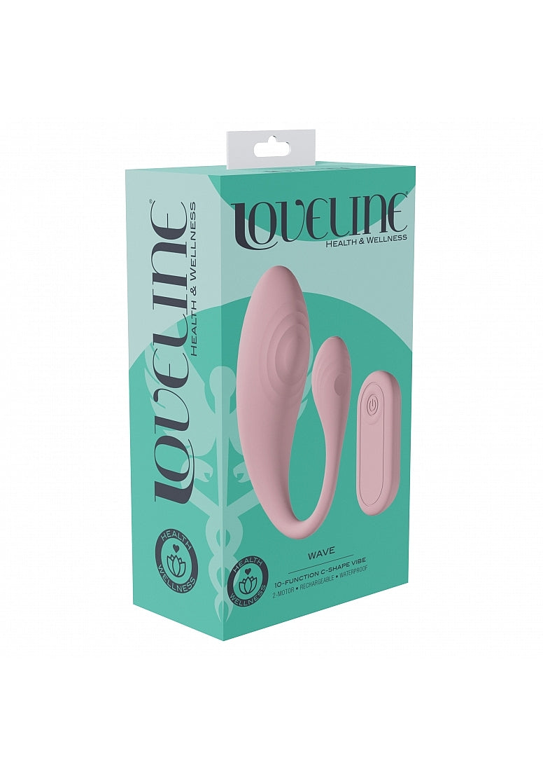 Loveline Wave C Shape Pink