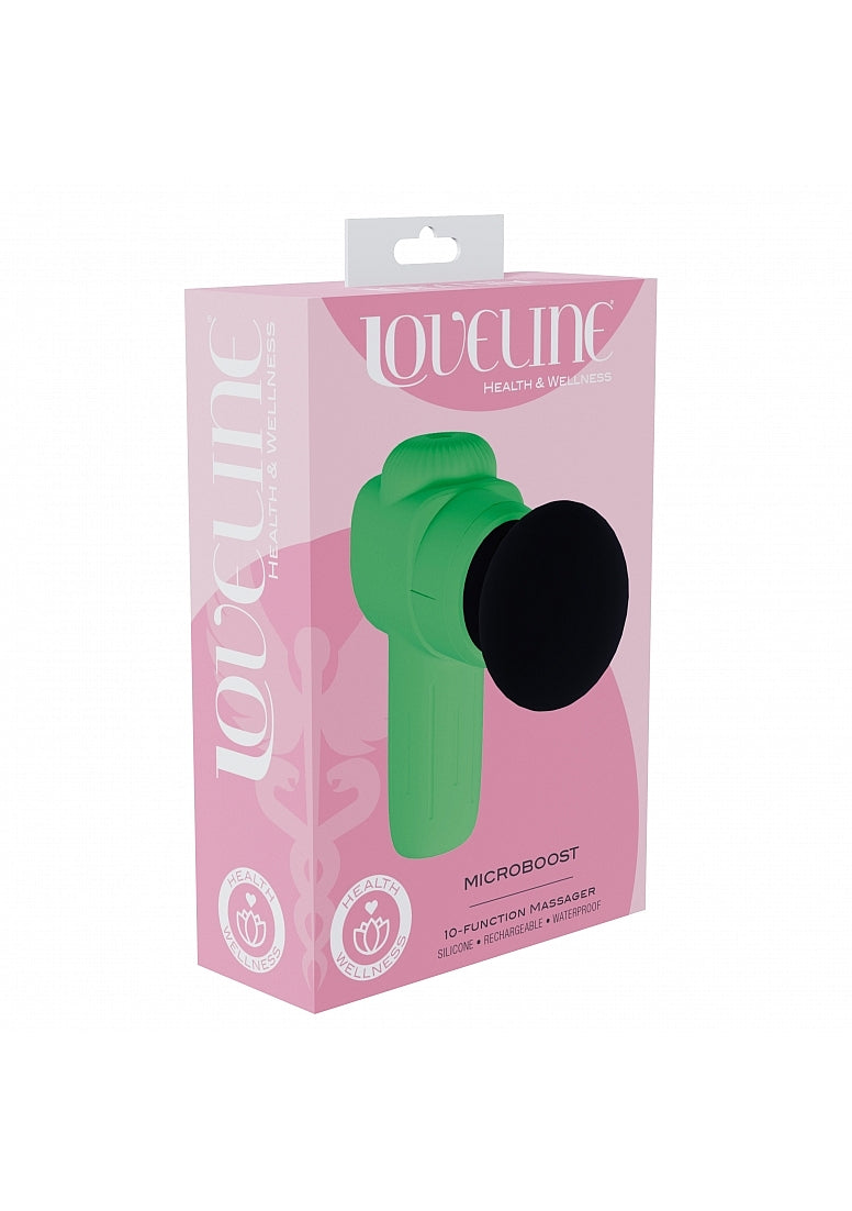 Loveline MicroBoost Massager Green