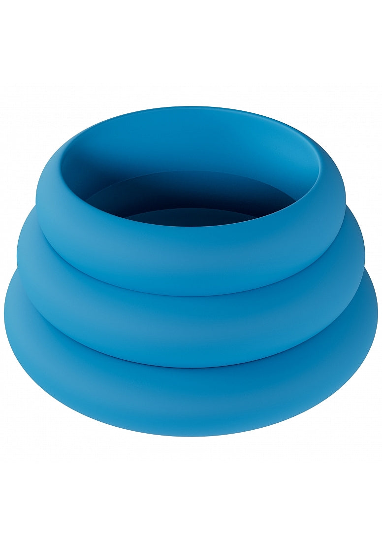 LEVELZ Wide O Ring Set of 3 - Teal