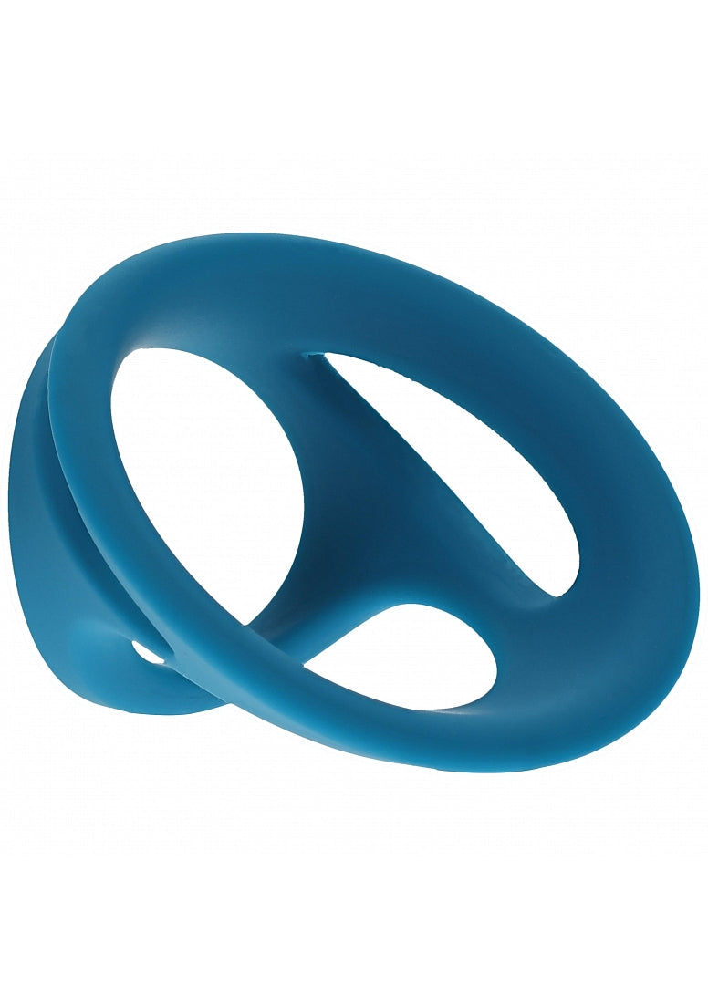 LEVELZ Set of 4 Cock & Ball Rings-Teal