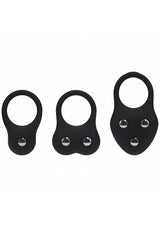 LEVELZ Silicone Training Ring Set-Black