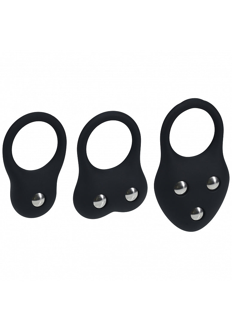 LEVELZ Silicone Training Ring Set-Black