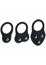 LEVELZ Silicone Training Ring Set-Black