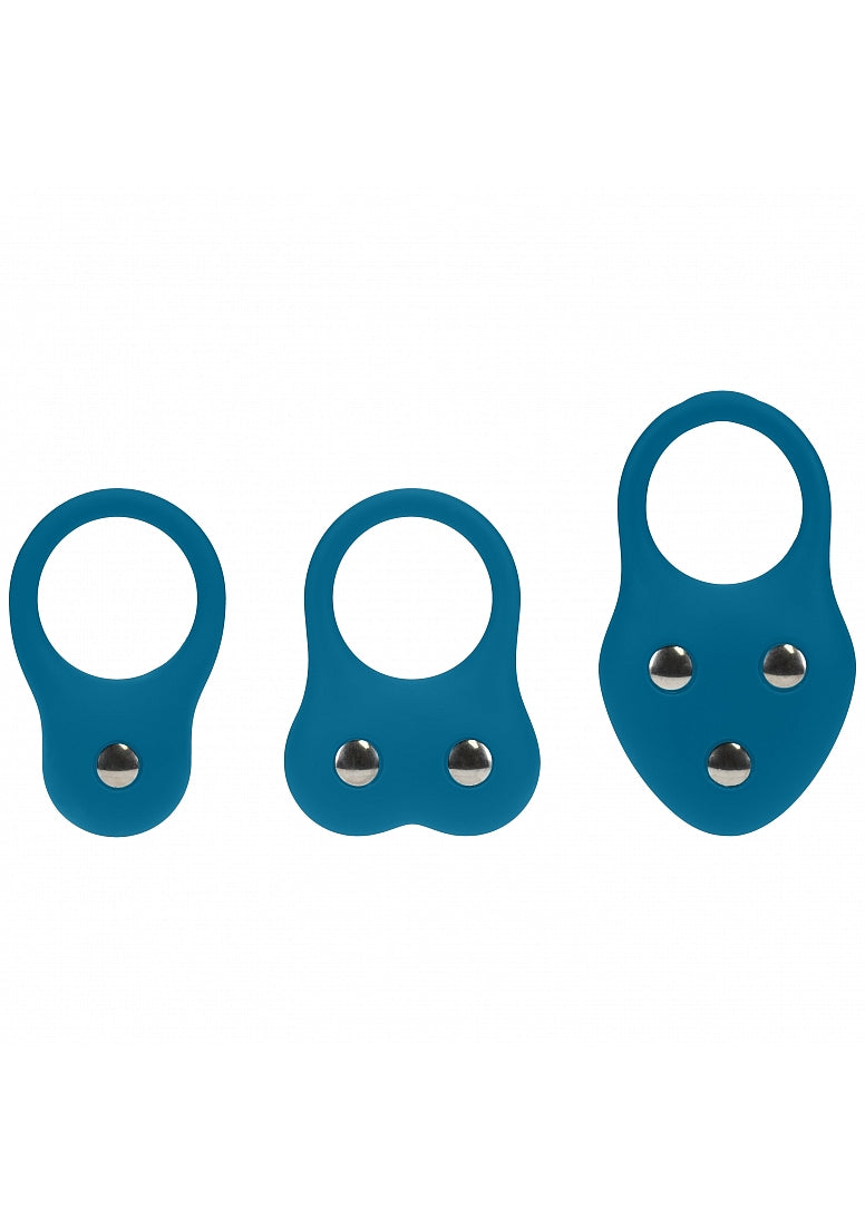 LEVELZ Silicone Training Ring Set-Teal