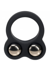 LEVELZ Double Weighted Ball Ring-Black
