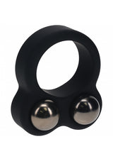 LEVELZ Double Weighted Ball Ring-Black