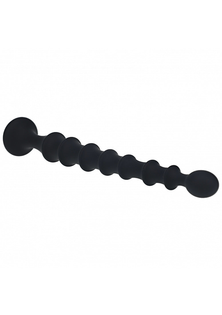 LEVELZ Ribbed Flared Probe-Black