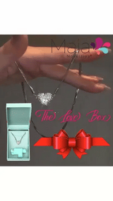 MAIA Love Box with Heart Necklace