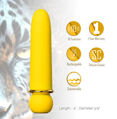 JAGUAR Rechargeable Bullet-Yellow