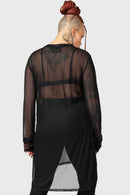 Maliks Malice Mesh Top-Large