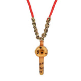 Mushroon Pipe Necklace Assorted Colours