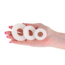 Firefly Bubble Rings 3pc-White