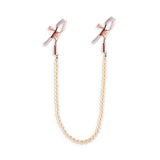 Bound Nipple Clamps: DC1-Rose Gold
