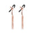 Bound Nipple Clamps: D2-Rose Gold