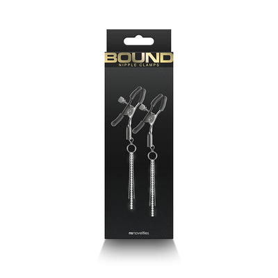 Bound Nipple Clamps: D3-Black