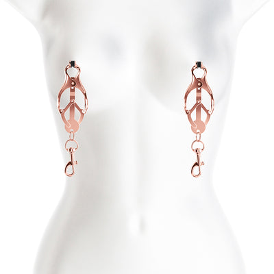 Bound Nipple Clamps: C3-Rose Gold