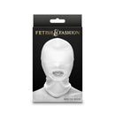 Fetish & Fashion Mouth Hood-White