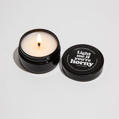 Kama Sutra Candle: Light Me if You're Horny- Vanilla Creme