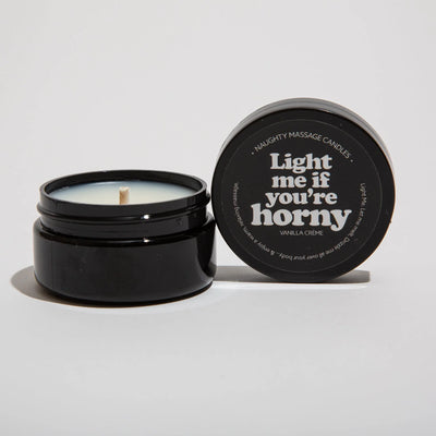 Kama Sutra Candle: Light Me if You're Horny- Vanilla Creme