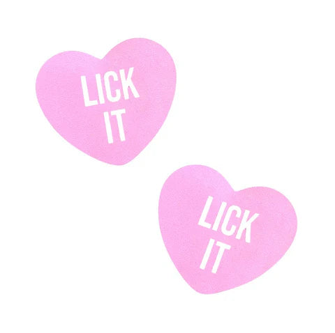 Pasties: Lick it Candy Heart