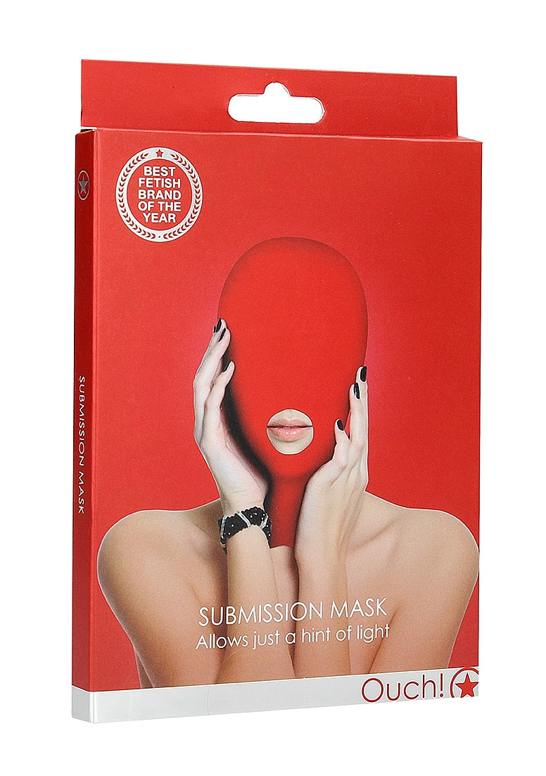 Ouch Submission Mask-Red