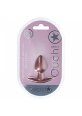 Ouch Anal Plug Rose-Small