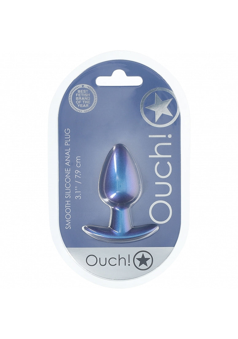 Ouch Anal Plug Blue-Medium