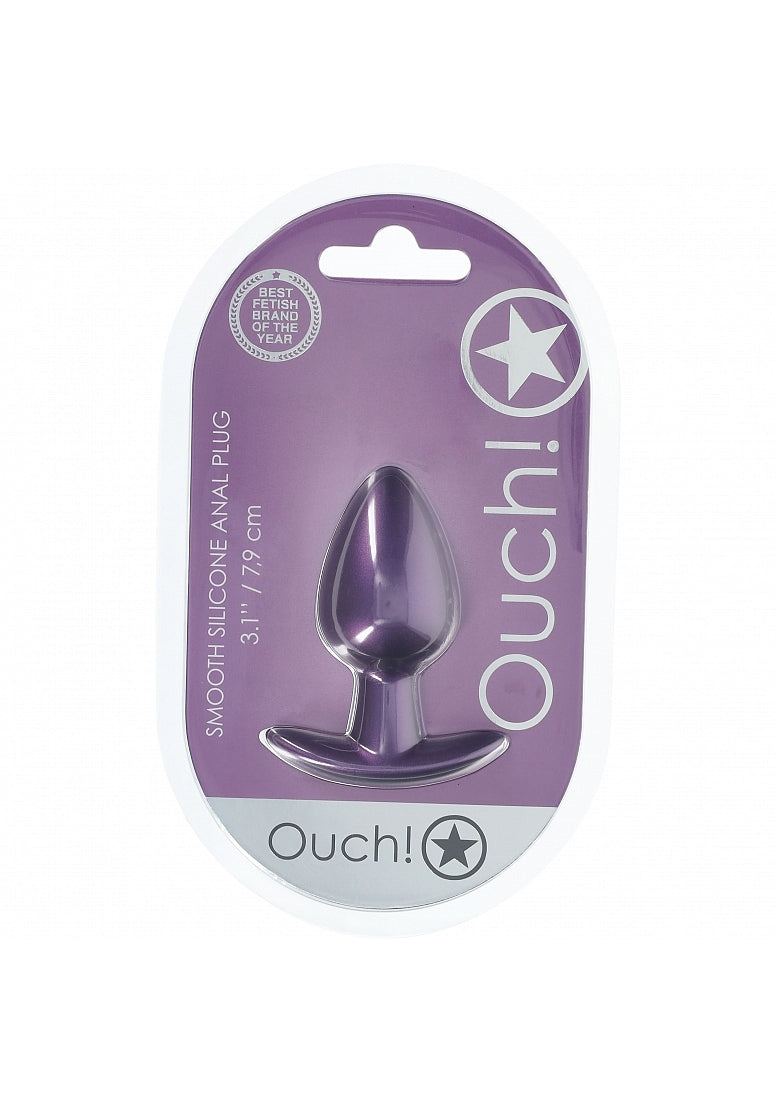 Ouch Anal Plug Purple-Medium