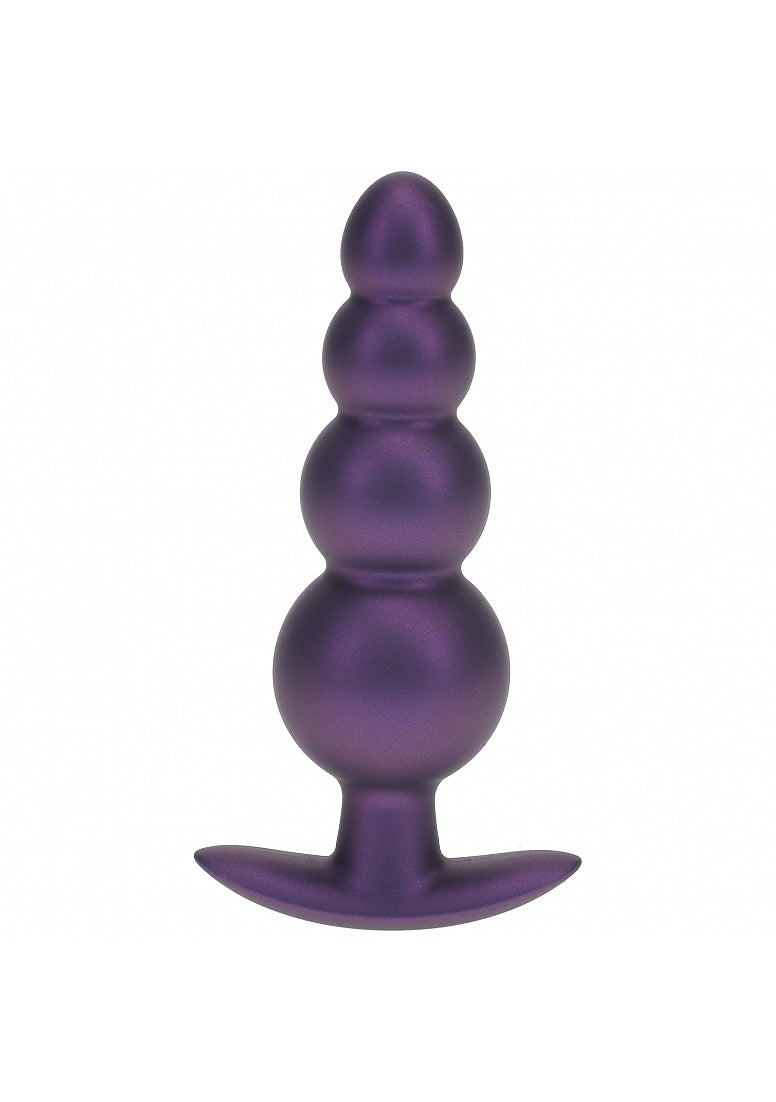 Ouch Beaded Anal Plug-Purple
