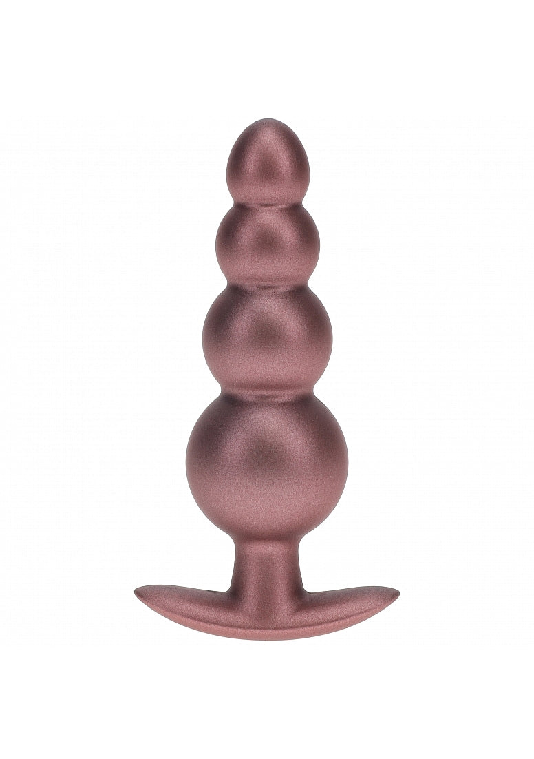 Ouch Beaded Anal Plug-Rose