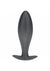 OUCH Oval Anal Plug-Gunmetal