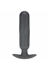 Ouch Oblong Anal Plug-Gunmetal