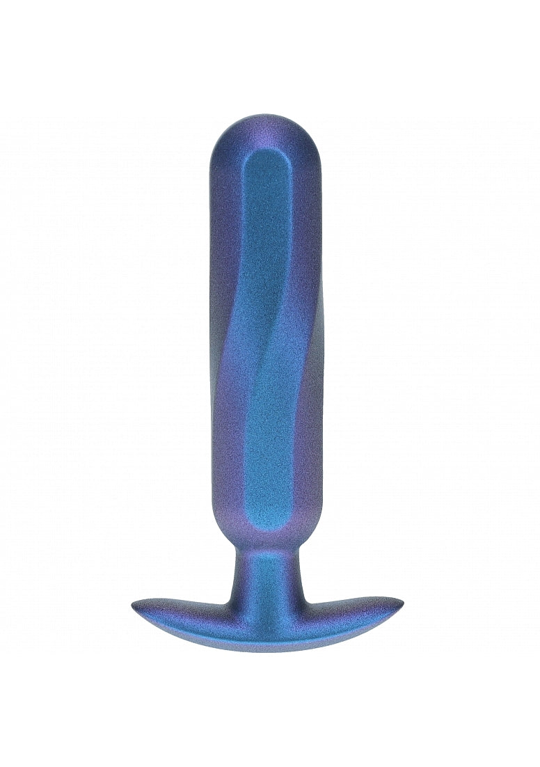 Ouch Oblong Anal Plug-Blue