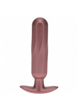 Ouch Oblong Anal Plug-Rose