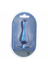 Ouch Curvy Anal Plug-Blue