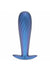 OUCH Ribbed Anal Plug-Blue