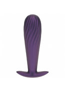 OUCH Ribbed Anal Plug-Purple