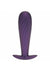 OUCH Ribbed Anal Plug-Purple