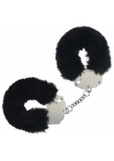 Ouch Heavy Duty Fluffy Cuffs-Black