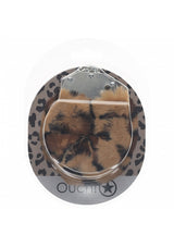 Ouch Heavy Duty Fluffy Cuffs-Leopard