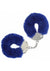 OUCH Heavy Duty Fluffy Cuffs-Navy