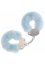 Ouch Heavy Duty Fluffy Cuffs-Powder Blue