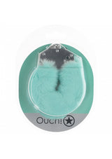 Ouch Heavy Duty Fluffy Cuffs-Powder Green