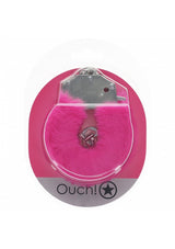 Ouch Heavy Duty Fluffy Cuffs-Pink