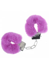 Ouch Classic Fluffy Cuffs-Purple