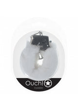 Ouch Classic Fluffy Cuffs-White