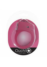 Ouch Classic Metal Cuffs-Pink