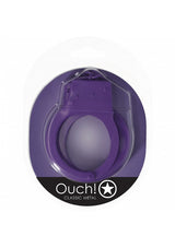 Ouch Classic Metal Cuffs-Purple